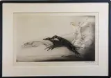 Speed II by Louis Icart, Drypoint etching with hand-coloring, sold Sep 2021