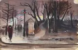 Untitled by Louis Bosa, Gouache, sold Sep 2021