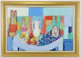 Untitled by Humbert Howard, Oil on board, sold Sep 2021