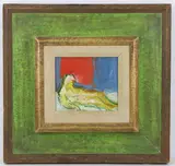 Nude by Humbert Howard, Oil on board, offered Sep 2021