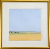 Kansas Prairie by Eric Aho, Oil on canvas, sold Sep 2021