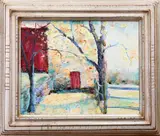 Cast Lustral Lineage by Alan Fetterman, Oil on canvas, sold Sep 2021