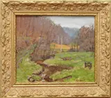Easter Smithville by Robert Beck, Oil on board, sold Sep 2021