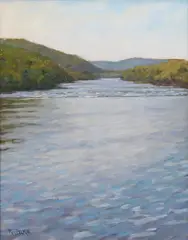Untitled by Robert Beck, Oil on board, sold Sep 2021