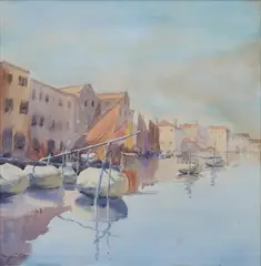 Untitled by Morgan Colt, Watercolor, sold Sep 2021