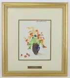 Flowers by Humbert Howard, Watercolor, sold Sep 2021