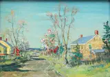 Untitled by Walter Emerson Baum, Oil on board, sold Sep 2021