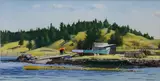 Fisherman's Castle by Harry Leith-Ross, Watercolor, sold Sep 2021