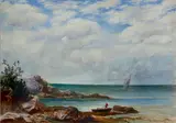 Linart by Regis Francois Gignoux, Watercolor, sold Sep 2021