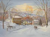 Untitled by George Booz, Oil on canvas, sold Sep 2021