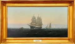 Untitled by George Curtis, Oil on canvas, sold Sep 2021