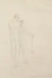 Untitled by John Brock Lear, Jr., Graphite on paper, sold Sep 2021