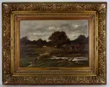 Untitled by Charles Linford, Oil on canvas, sold Sep 2021