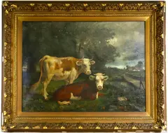 Untitled by Robert Atkinson Fox, Oil on canvas, sold Sep 2021