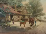 Untitled by Frank F. English, Watercolor, sold Sep 2021