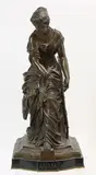 Ariane by Émile Bruchon, Bronze sculpture titled "Ariane", sold Mar 2022