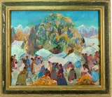 Untitled by Irma René Koen, Oil on canvas, sold Mar 2022