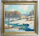 Untitled by Albert Van Nesse Greene, Oil on canvas, sold Mar 2022