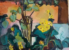 Untitled by Richard Rogers, Oil on canvas, sold Mar 2022