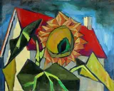 Untitled by Richard Rogers, Oil on canvas, sold Mar 2022