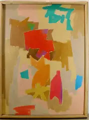 (????) by Richard Rogers, Oil on canvas, sold Mar 2022