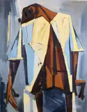 The (ill) by Richard Rogers, Oil on canvas, sold Mar 2022