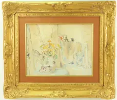 Classics by Theresa Bernstein, Mixed media, sold Mar 2022