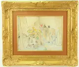 Classics by Theresa Bernstein, Mixed media, sold Mar 2022
