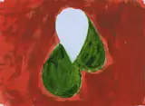 Untitled by Thomas Nozkowski, Oil on paper, sold Mar 2022