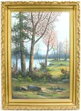 Untitled by Victor Shearer, Oil on canvas, sold Apr 2022