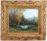 Untitled by Victor Shearer, Oil onn canvas, sold Apr 2022