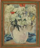 Untitled by Cathleen S. Mann, Oil on board, offered Jun 2022