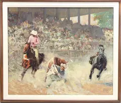Untitled by Jr. Hargens Charles W., Oil on canvas, sold Jun 2022