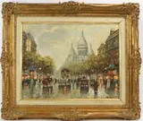 Untitled by Antoine Blanchard, Oil on canvas, sold Jun 2022