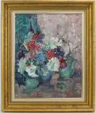Untitled by Paulette Victorine J Van Roekens, Oil on canvas, sold Jun 2022