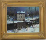 Untitled by Christopher G. Willett, Oil on board, sold Jun 2022
