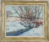 Untitled by Walter Emerson Baum, Oil on canvas, sold Jun 2022