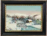 Untitled by Walter Emerson Baum, Oil on board, sold Jun 2022
