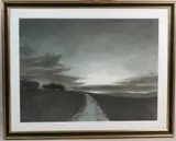 Road Toward Moonrise by Greg Mort, Watercolor on paper, sold Jun 2022