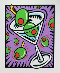 Untitled by Burton Morris, Screenprint, sold Sep 2022