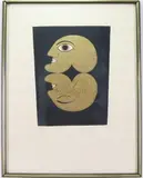 Tasse Double Tetes by Victor Brauner, Lithograph, sold Oct 2022