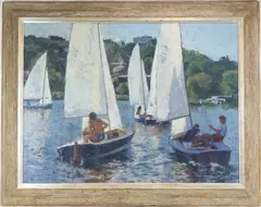 Untitled by Antonio Pietro Martino, Oil on canvas, sold Dec 2022