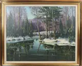 Untitled by Edna Palmer Engelhardt, Oil on canvas, sold Dec 2022