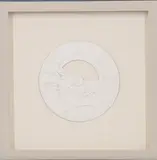 Armor Head by Thomas Chimes, Pencil on paper cut-out, sold Dec 2022