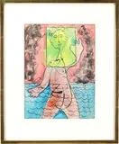 Untitled by William Baziotes, Watercolor, sold Dec 2022