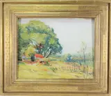 Untitled by Walter Emerson Baum, Oil on board, sold Dec 2022