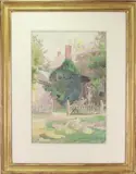America on Paper: Perspectives on People and Places by American Masters by Thomas Pollack Anshutz, Watercolor, sold Dec 2022