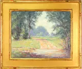 Untitled by Adolph Robert Shulz, Oil on board, sold Dec 2022