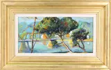 New Hope Bridge by Christopher Willett, Oil on board, sold Dec 2022