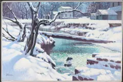 Untitled by R. John Foster, Oil on canvas, sold Dec 2022